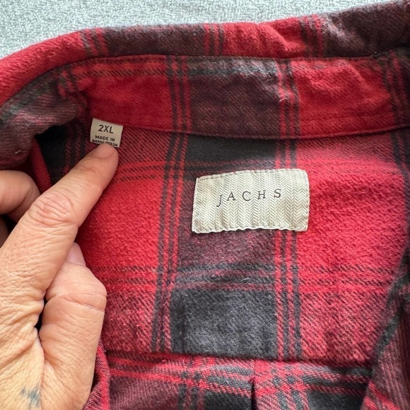 JACHS Flannel Shirt - Picture 2 of 4